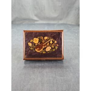 Sorrento Made In Italy Doctor Zhivago Lara’s Them Inlay Beautiful Wood Music Box